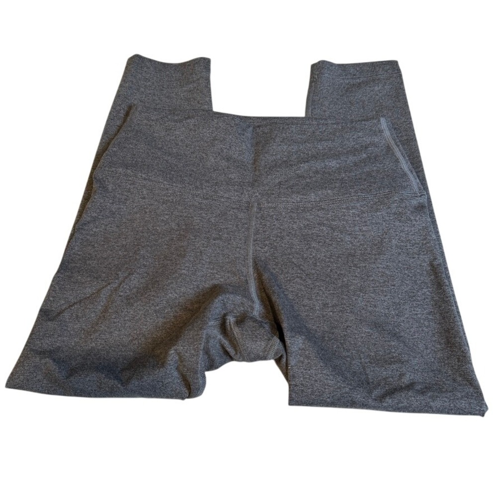 NOBULL Womens High Rise Leggings Heathered Training S‎ Gray Workout Gym Active